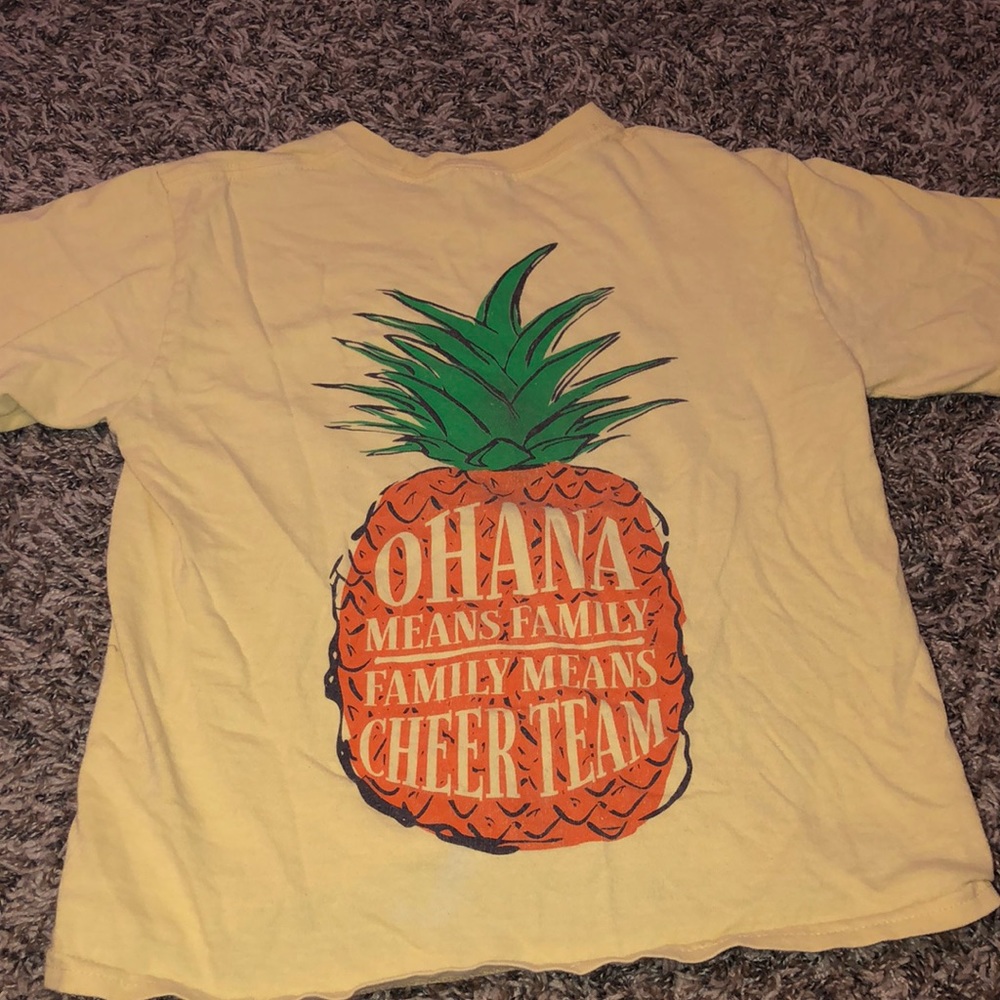 Yellow Ohana Pineapple Shirt
